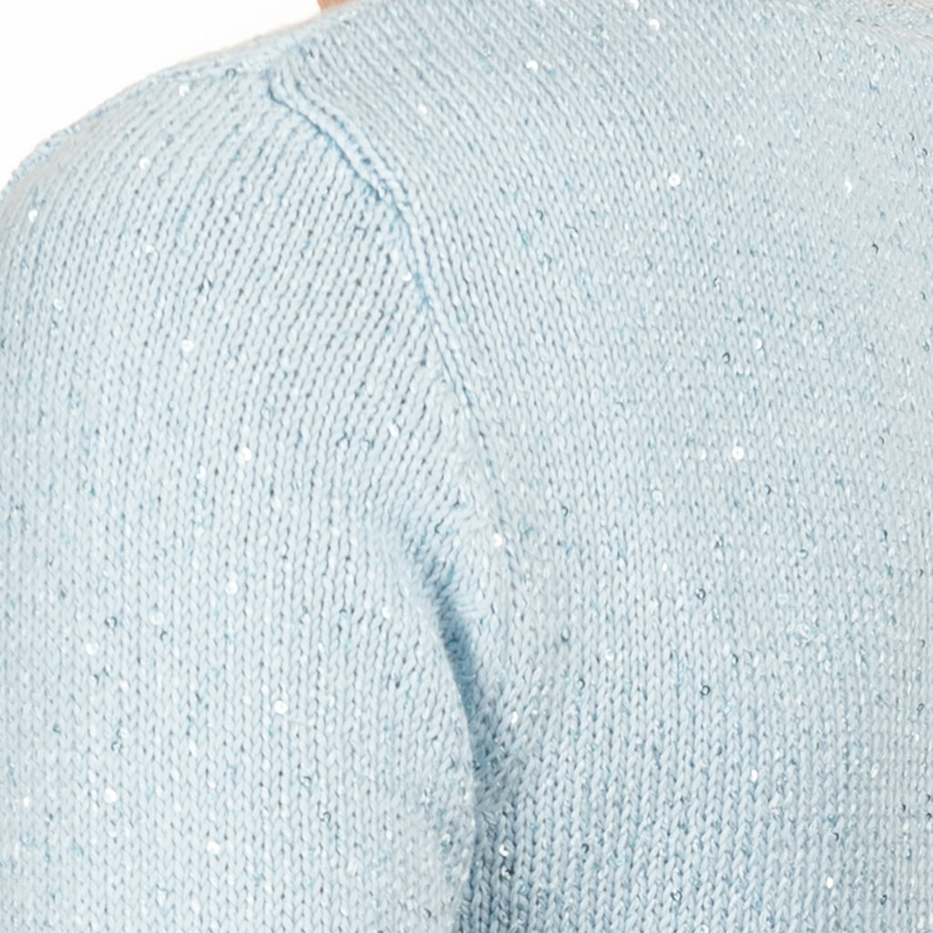Inamorata LS Pullover in Pale Blue