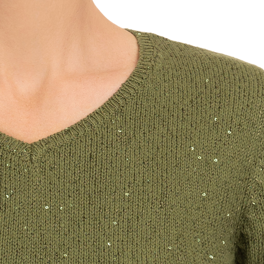 Inamorata LS Pullover in Olive