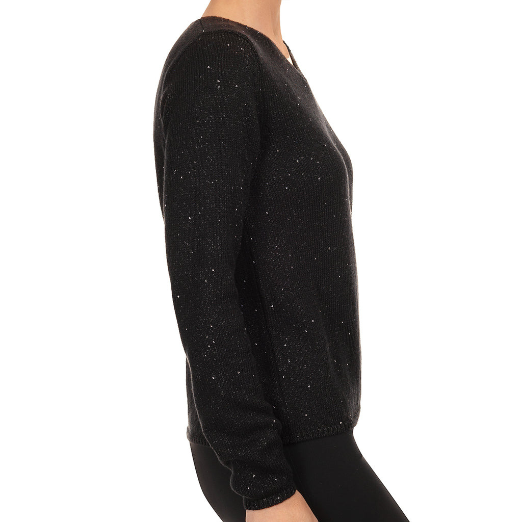 Inamorata LS Pullover in Black