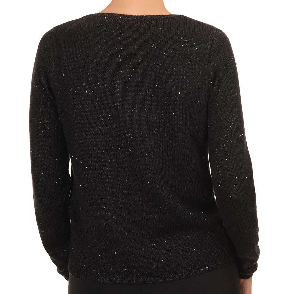 Inamorata LS Pullover in Black