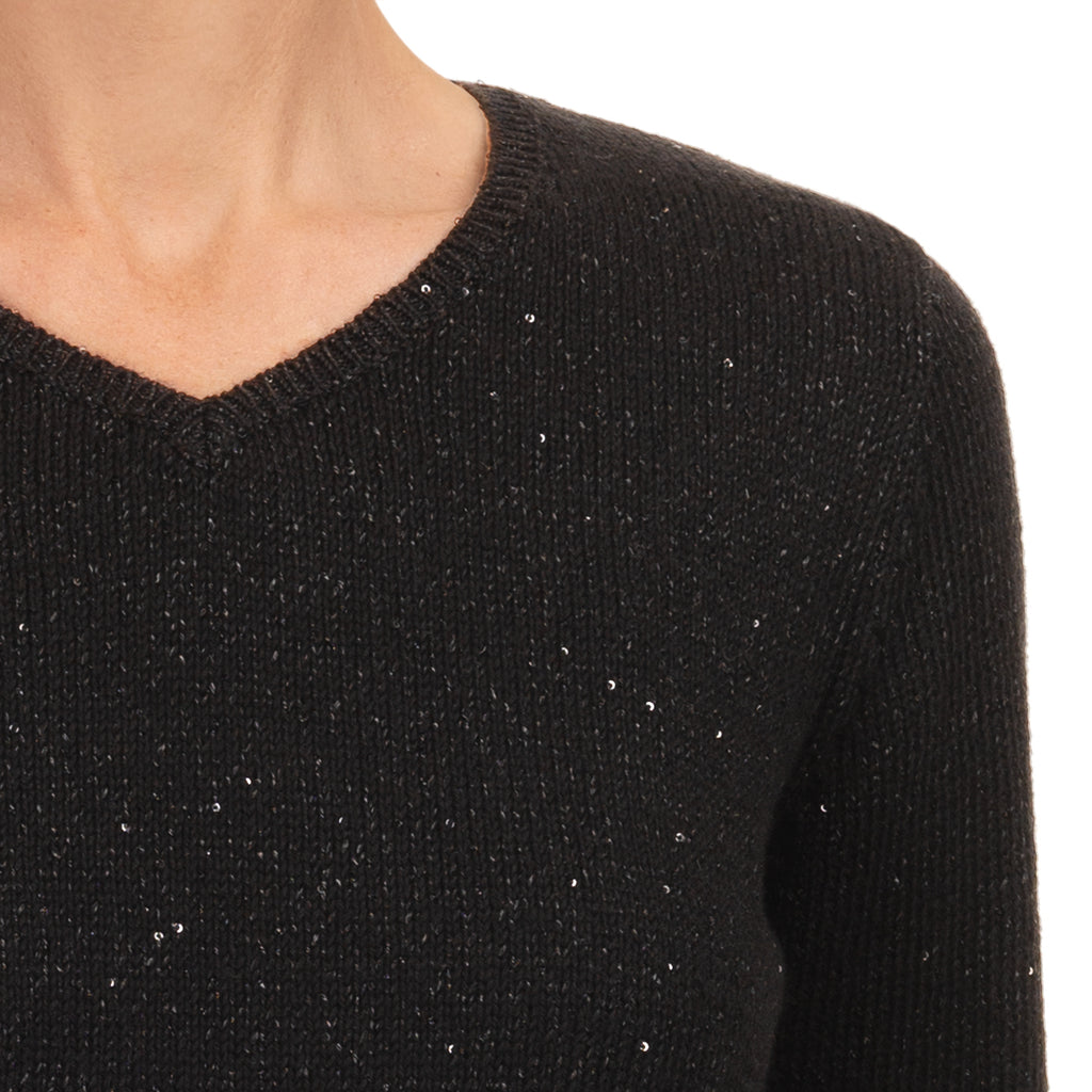 Inamorata LS Pullover in Black