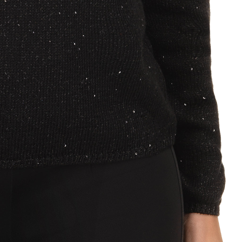 Inamorata LS Pullover in Black