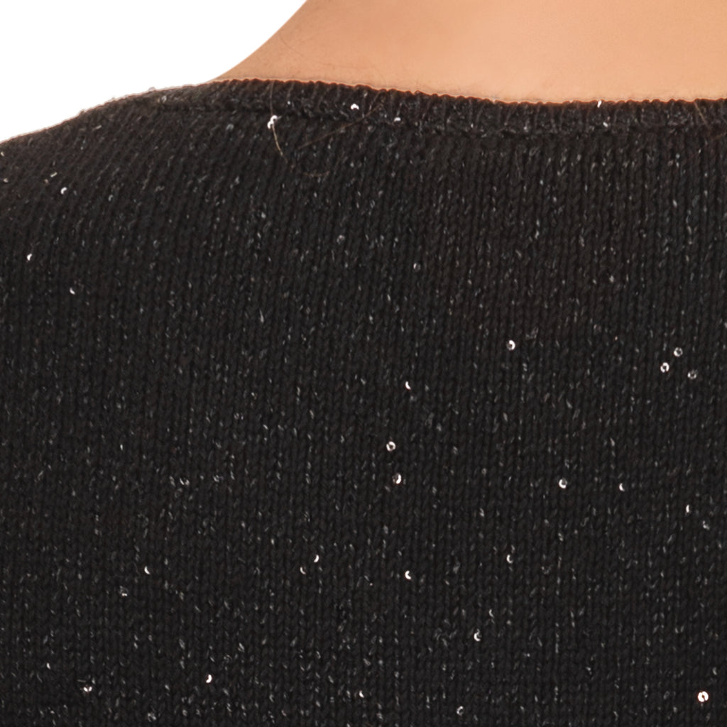 Inamorata LS Pullover in Black