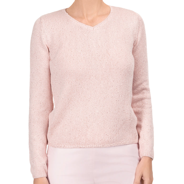 Inamorata LS Pullover in Angelwing
