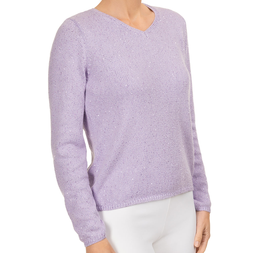 Inamorata LS Pullover in Lilac