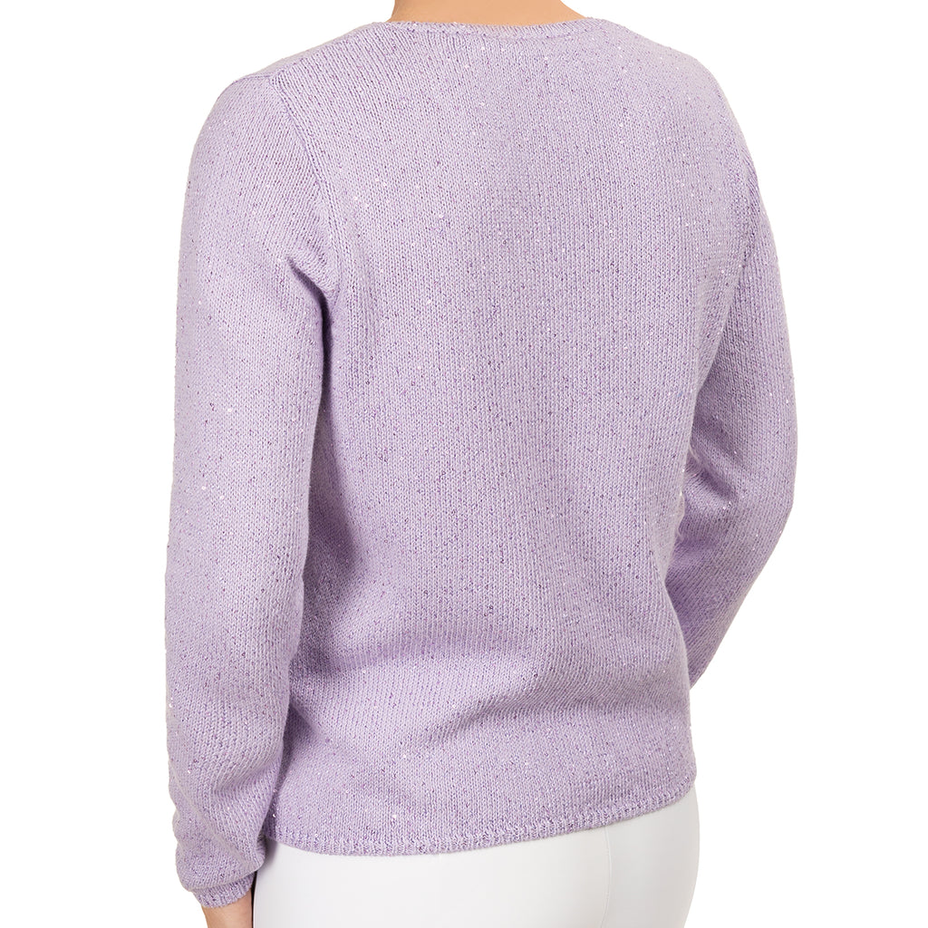 Inamorata LS Pullover in Lilac