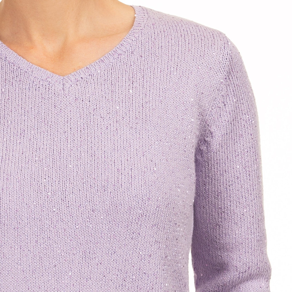 Inamorata LS Pullover in Lilac