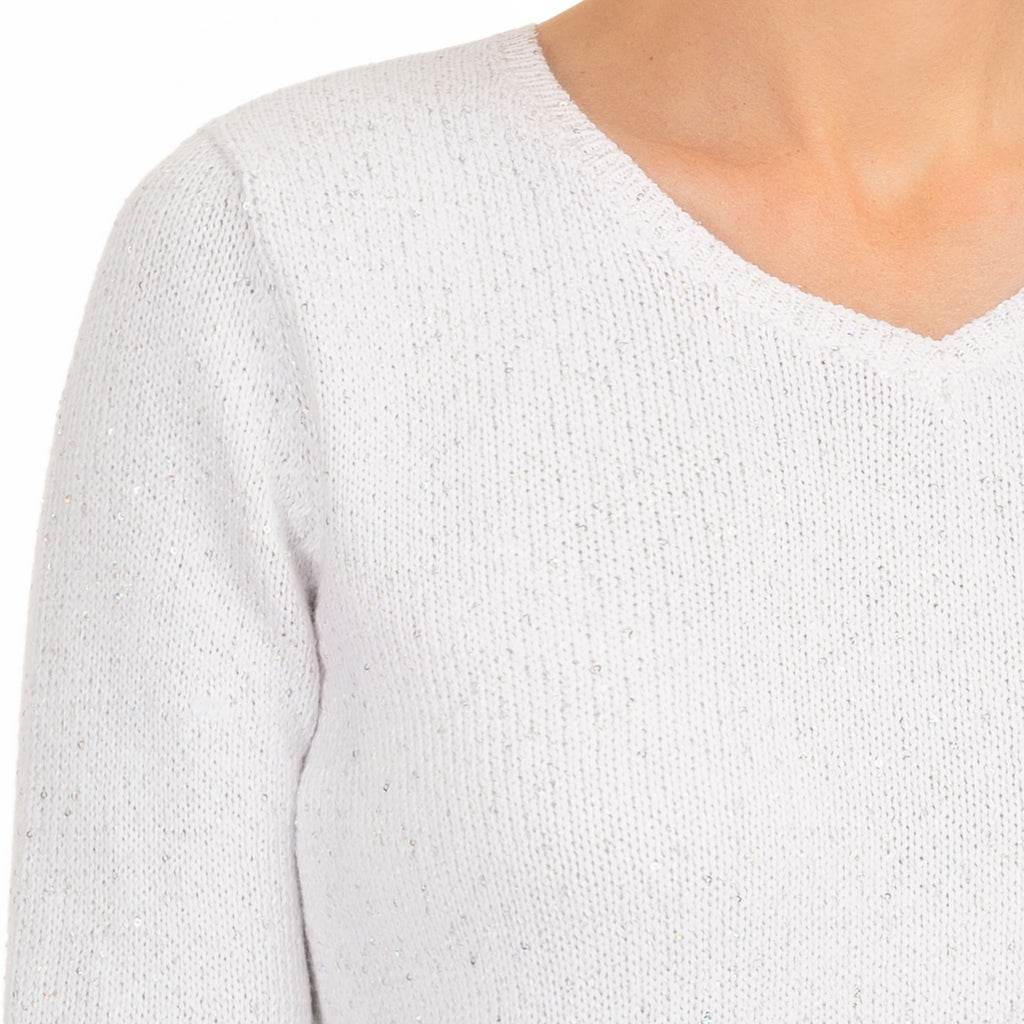 Inamorata LS Pullover in White