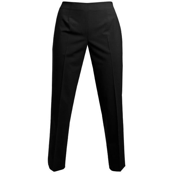 Bi Stretch Short Classic Side Zip Pant in Black