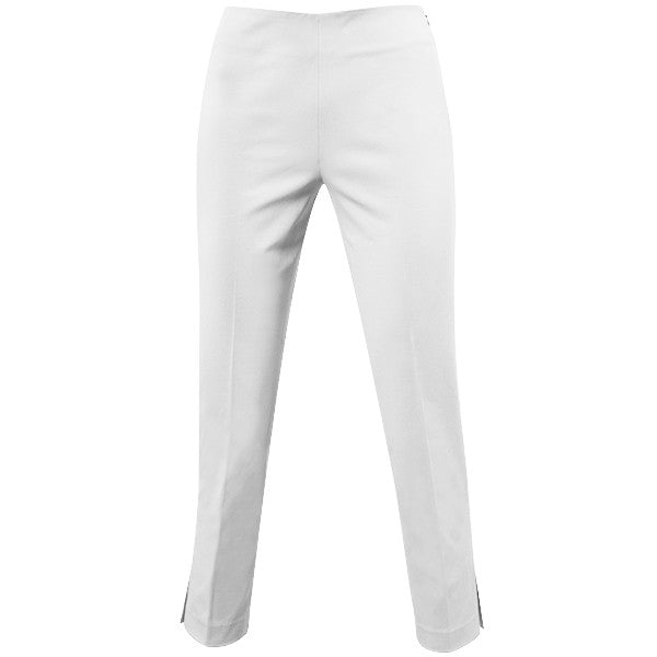 L/W Wool Short Classic Side Zip in White