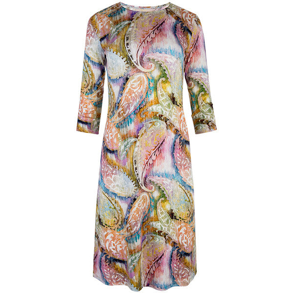 T-Shirt Lione Knit Dress in French Paisley