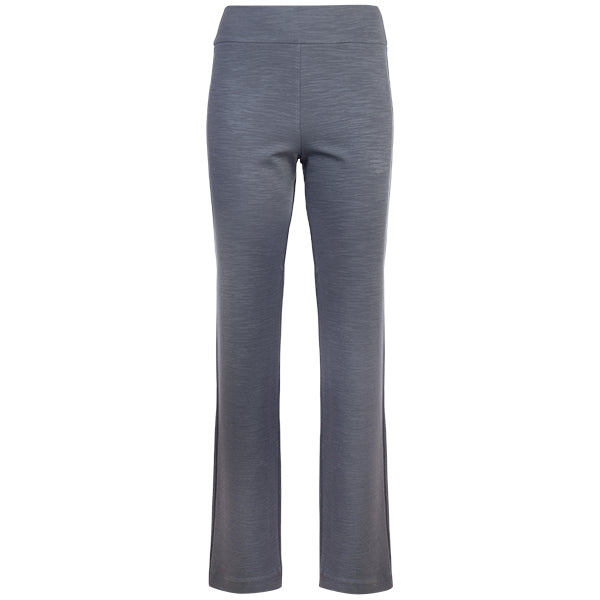 Cigarette-Leg Fiammato Pant in Medium Grey Melange Medium Grey Melange / 0