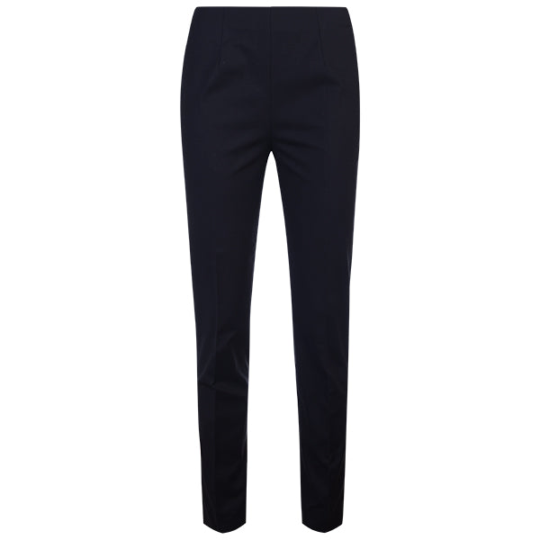 Cotton Stretch Slim Fit Pant in Black