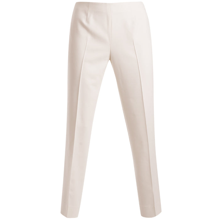 Bi Stretch Classic Side Zip Pant in Winter White
