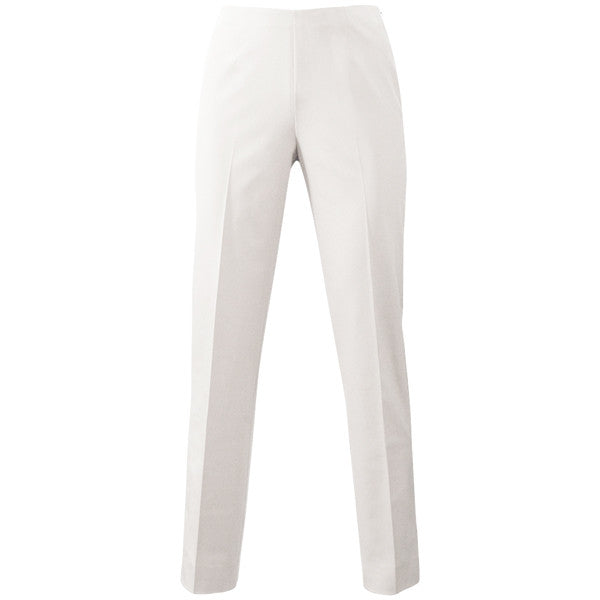 Techno Classic Side Zip Pant in White