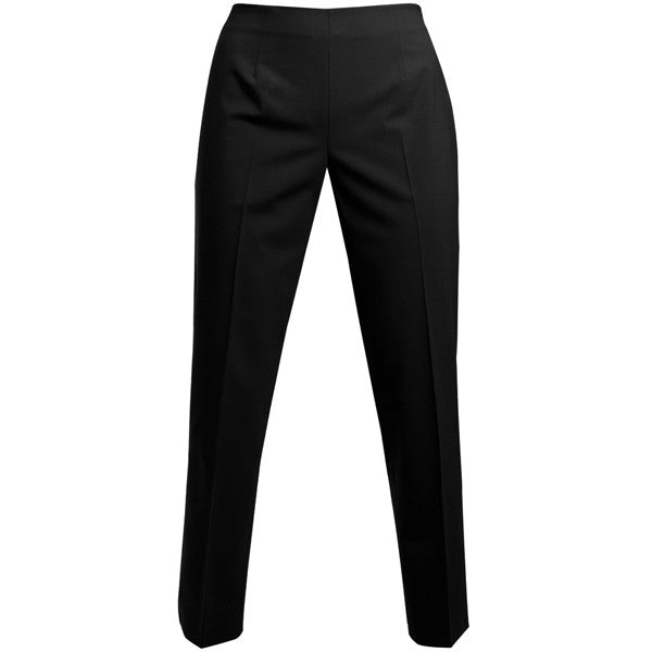 L/W Wool Short Classic Side Zip in Black