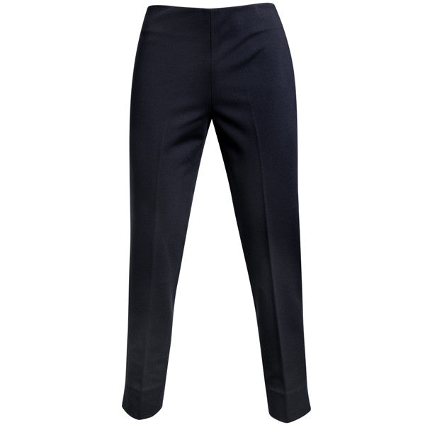 Cotton Knit Pull on Pant in Black. – Leggiadro