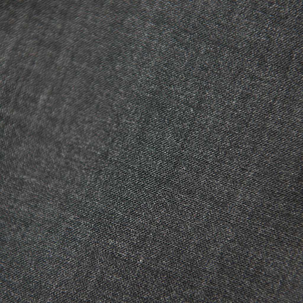 L/W Wool Short Classic Side Zip in Dark Grey Melange