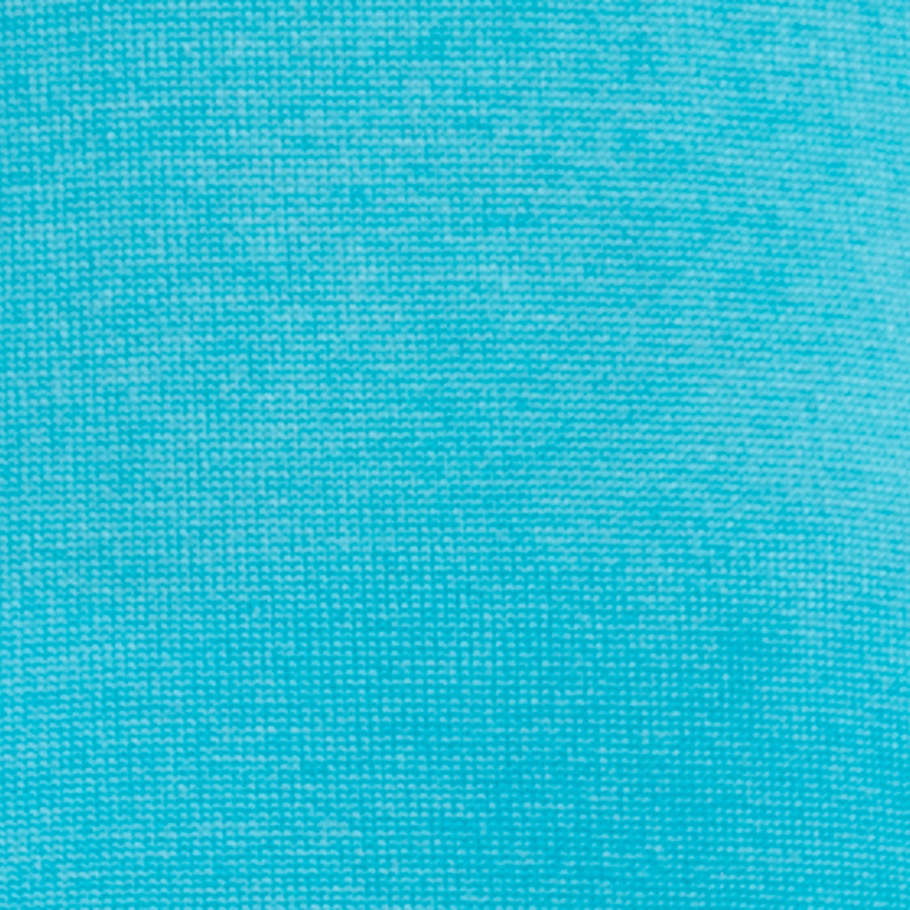Silk Viscose Tunic in Turquoise