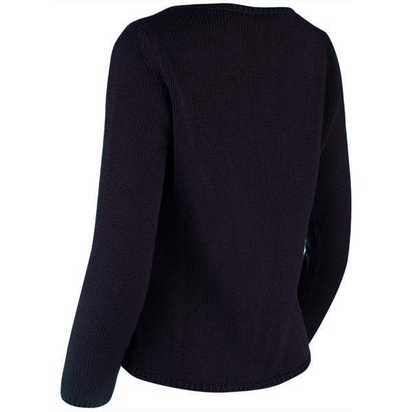 Long Sleeve Pullover in Navy