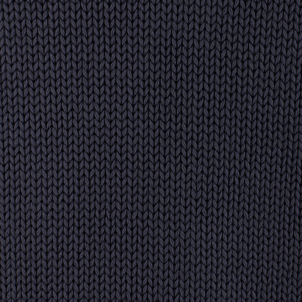 Oversized Round Neck Pullover in Navy