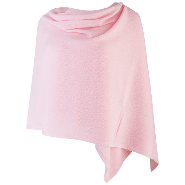 Cashmere Sequin Shawl in Angelwing Pink