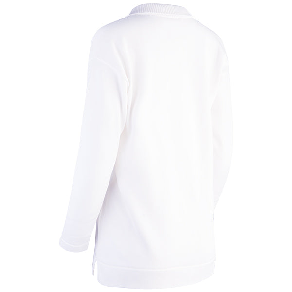 Boxy Cardigan in White