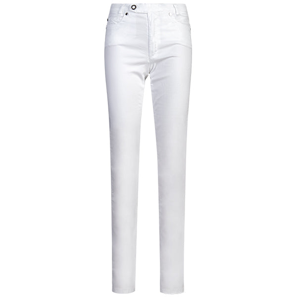 Classic 5-Pocket Jean in White.