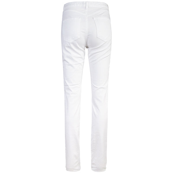 Classic 5-Pocket Jean in White.