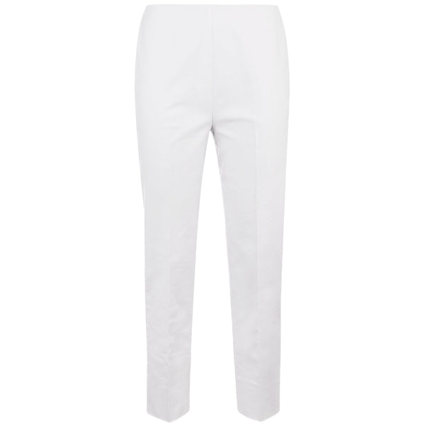 Slim Fit Capri in White. White / 2 Slim Fit Capri in White. White / 2