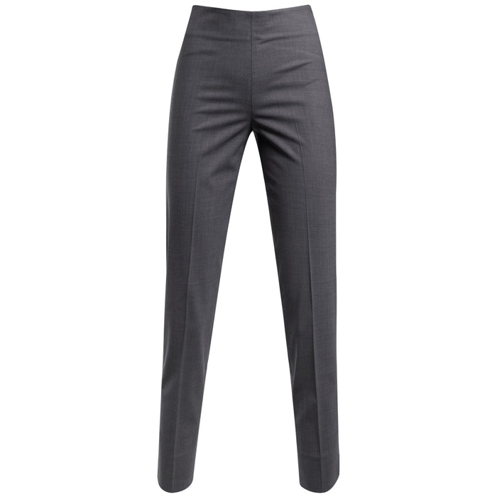 Classic Side Zip L/W Wool Pant In Anthracite