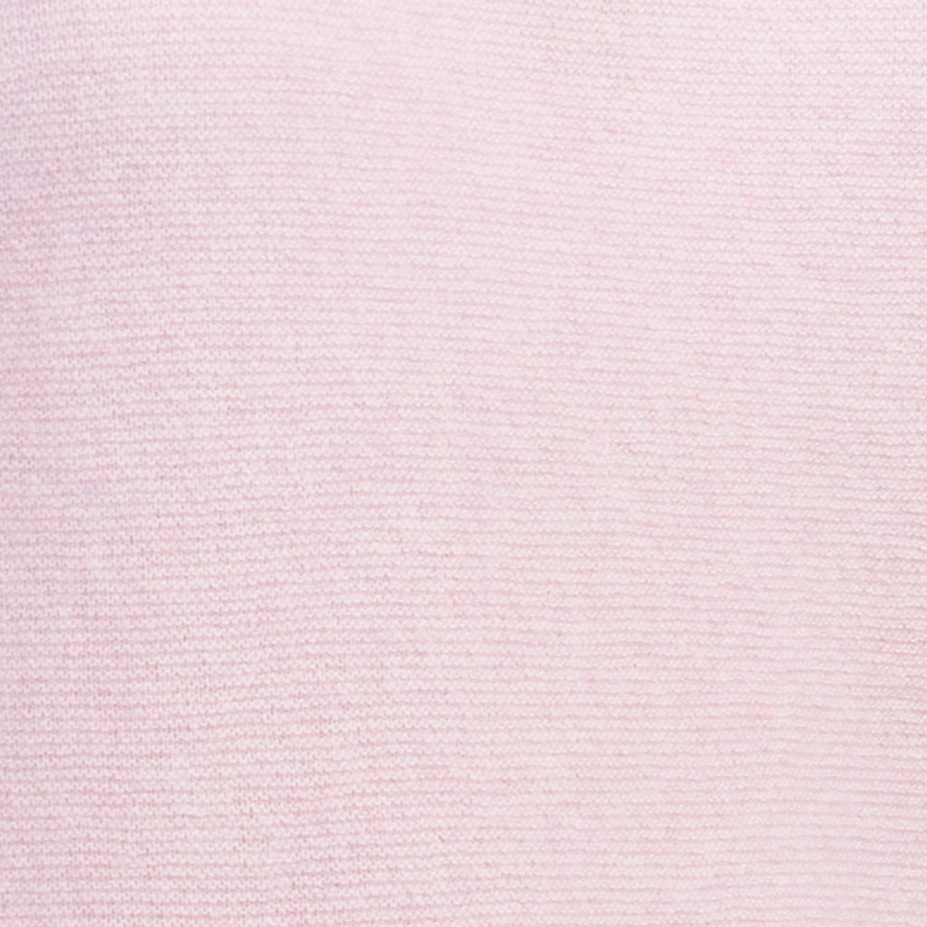 Round Neck Pullover in Pale Pink