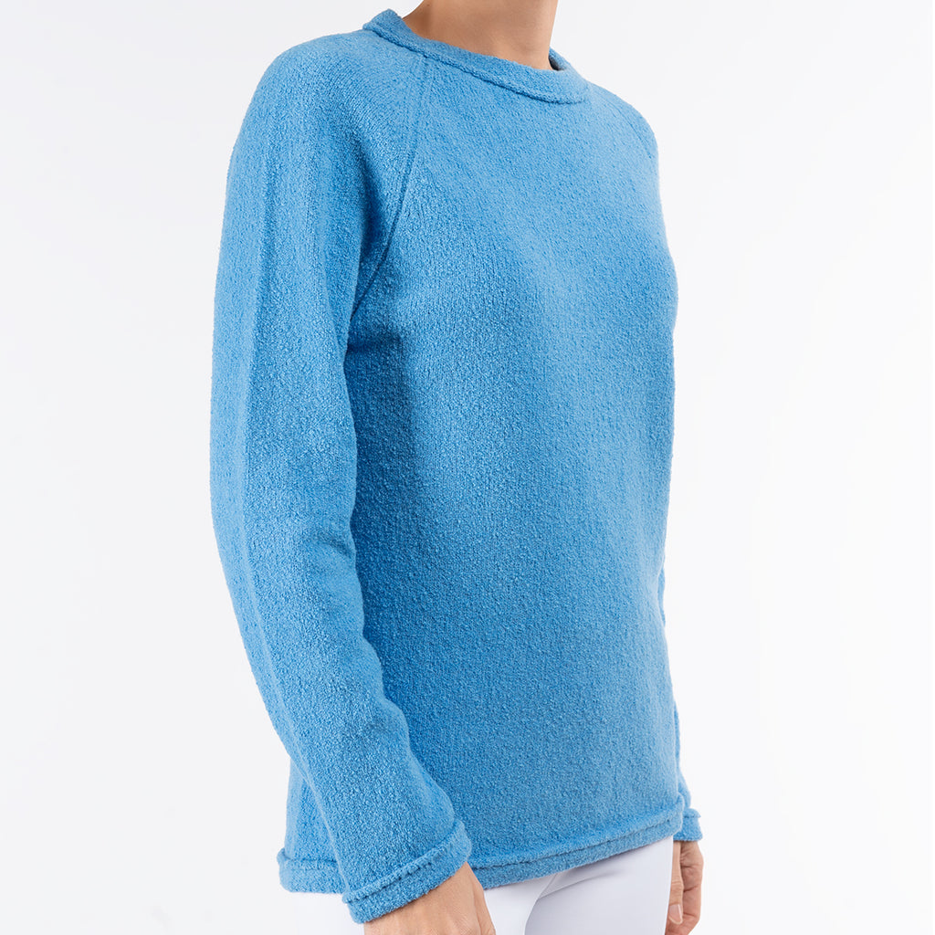 Baseball Pullover in French Blue