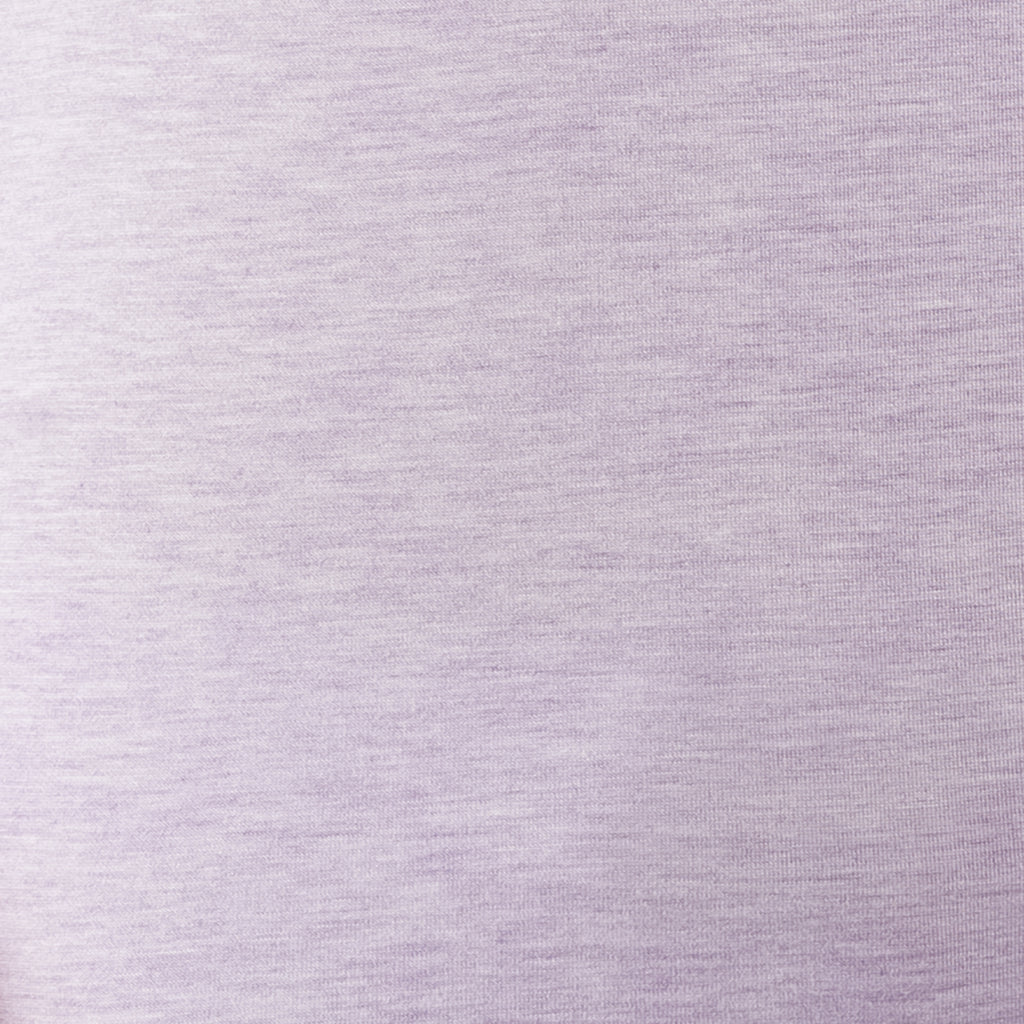 Fitted Polo Collar Tee in Lilac