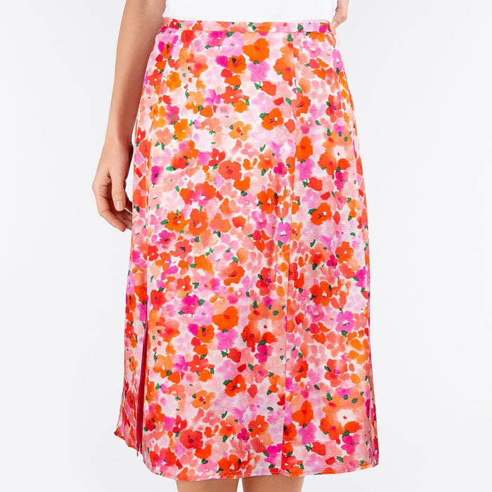 Envelope Skirt in Poppy Field