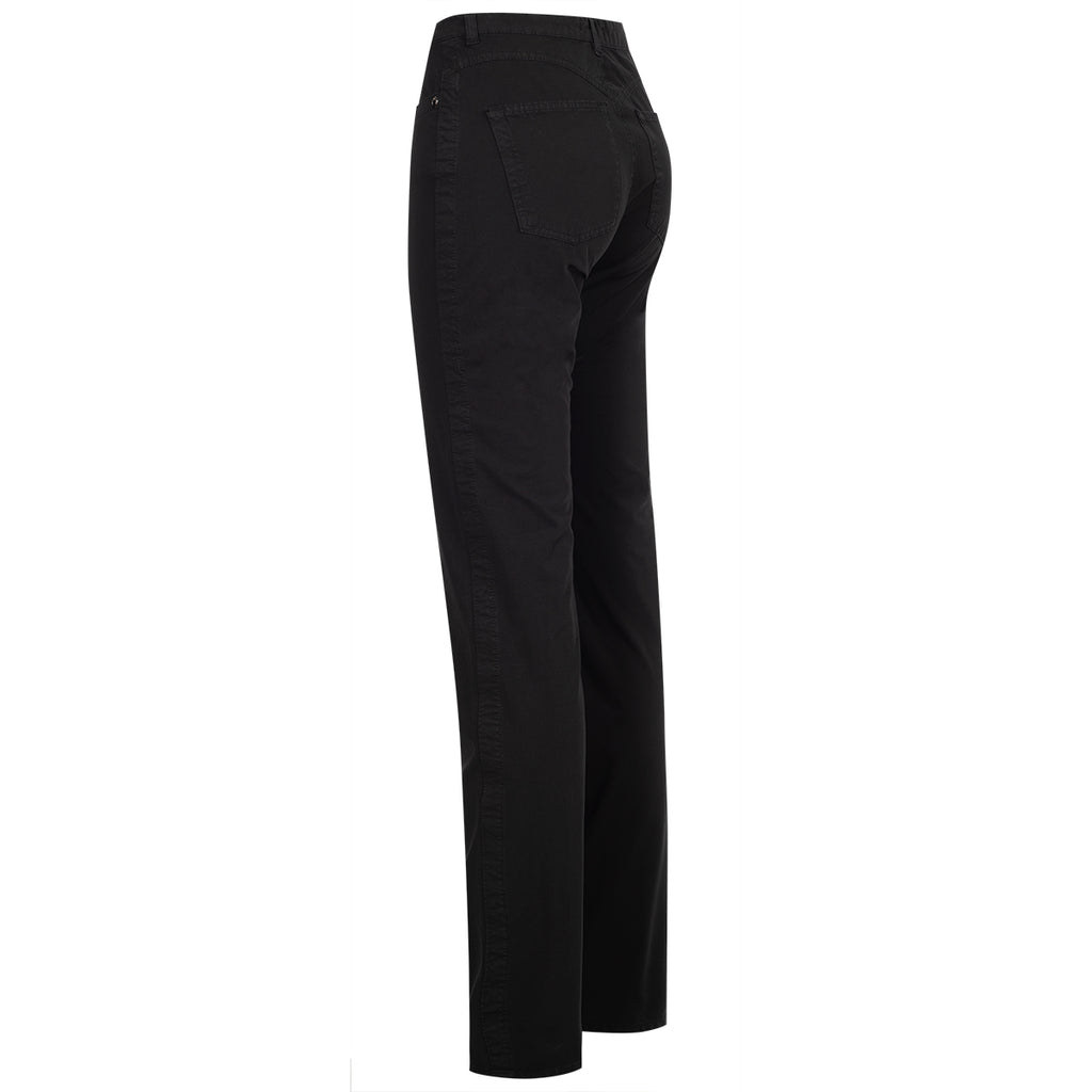 Cotton Stretch 5-Pocket Jean in Black