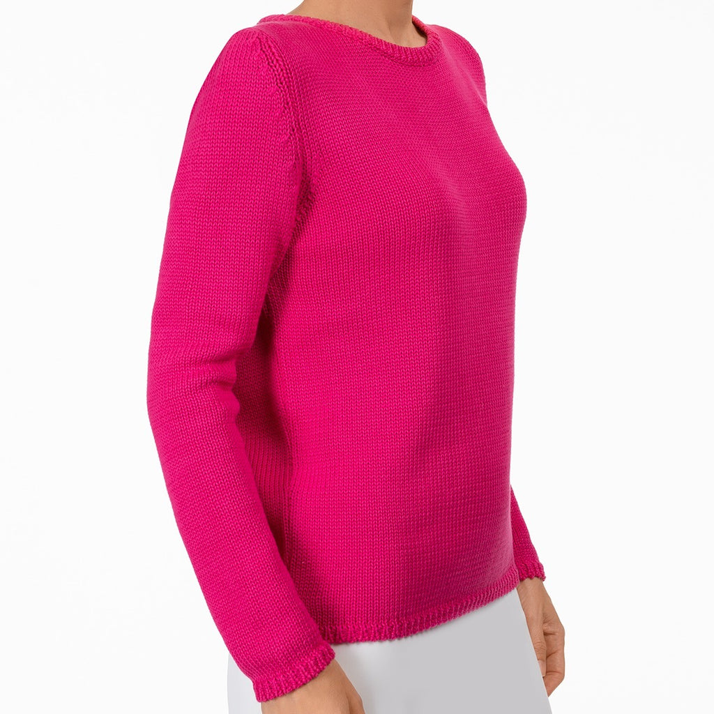 Long Sleeve Pullover in Paradise Pink