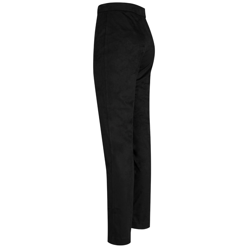 Sueded Pull on Pant in Black