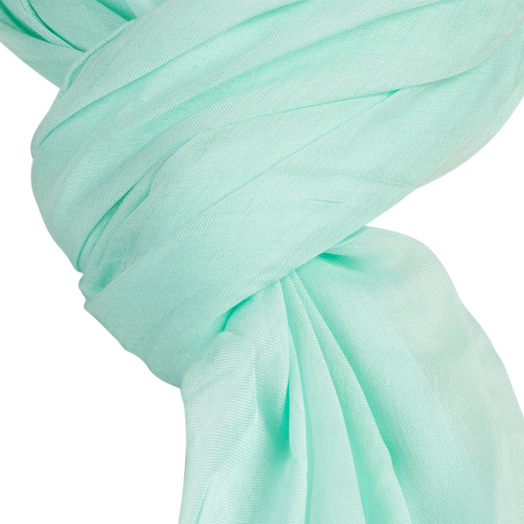 Modal Cashmere Scarf in Mint